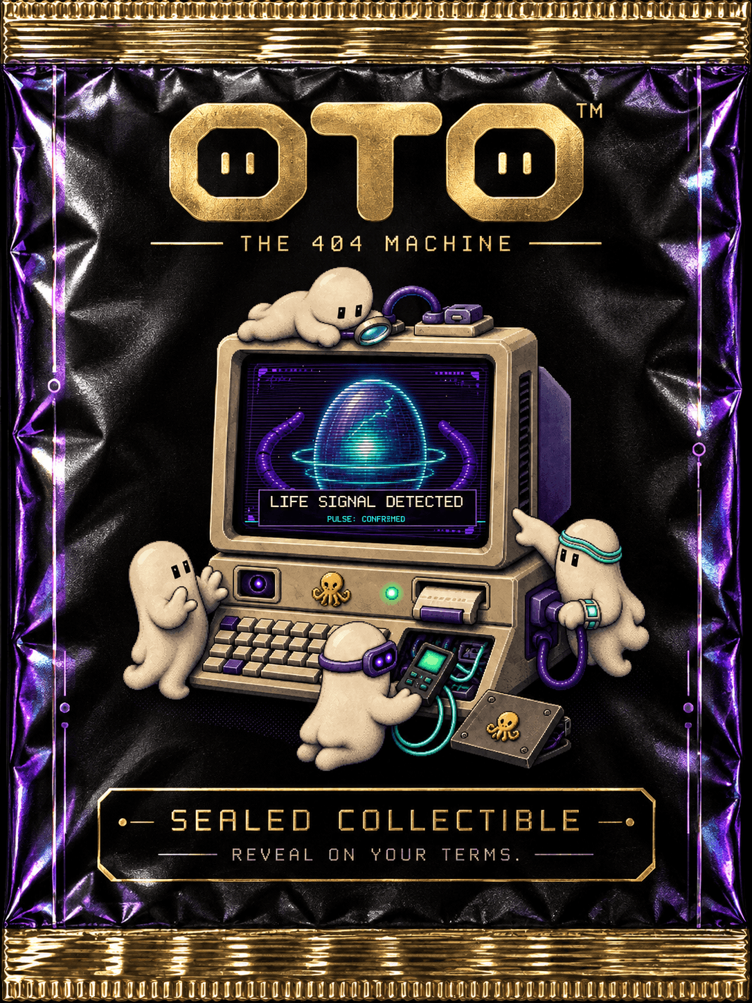 Sealed OTO collectible booster